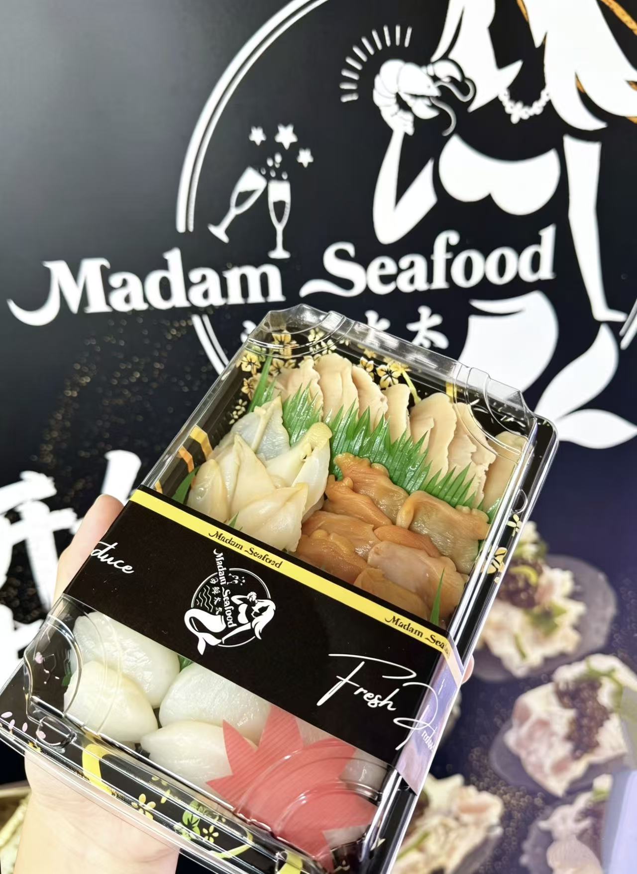 Deluxe 5-Variety Shellfish Platter (Sashimi-Grade)
