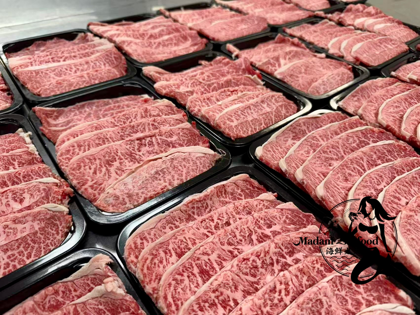 Wagyu M8/9 Oyster Blade Korean BBQ Cut (frozen)