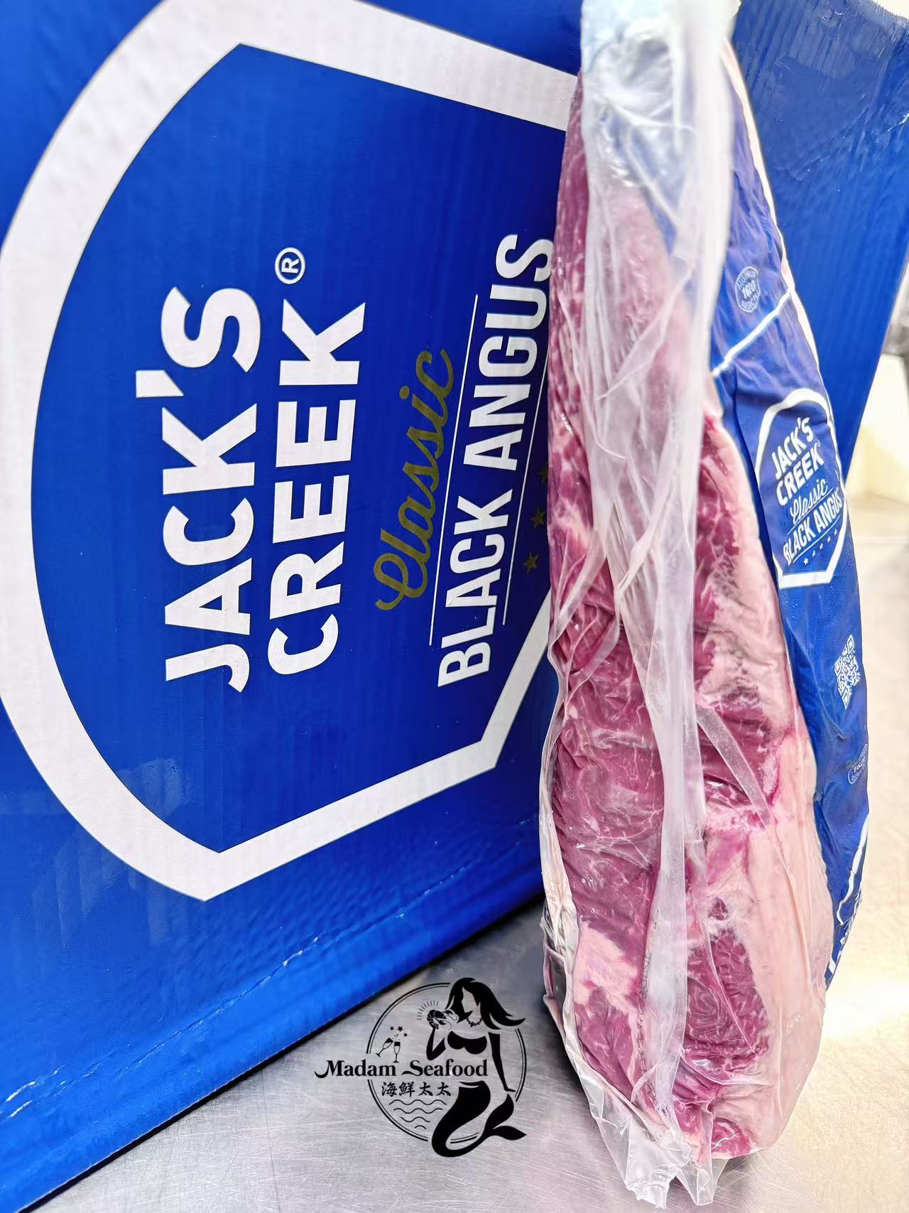 Jack's Creek Black Angus MS3+ Oyster Blade