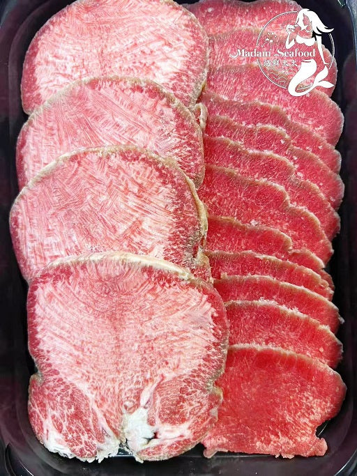 Wagyu Beef Tongue Korean BBQ Cut (frozen)