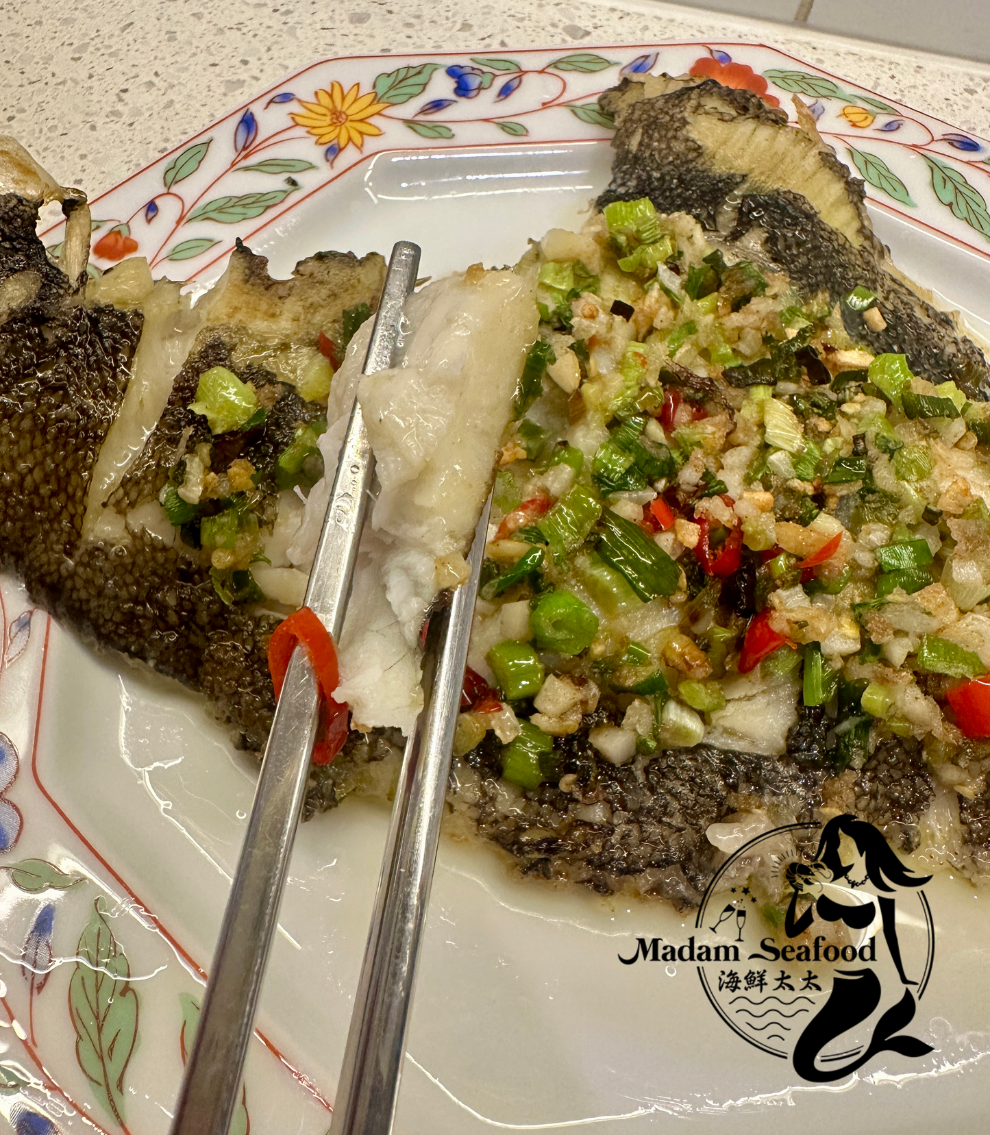 Wild Caught Jumbo Flounder – Head Off, Cleaned (Frozen)