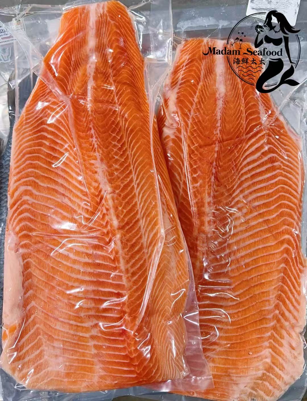 Fresh Sashimi Grade New Zealand King Salmon (Skin off)